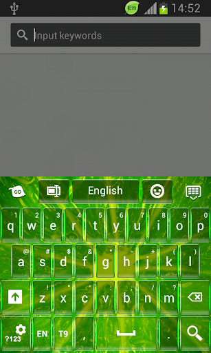 Lime Green Keyboard