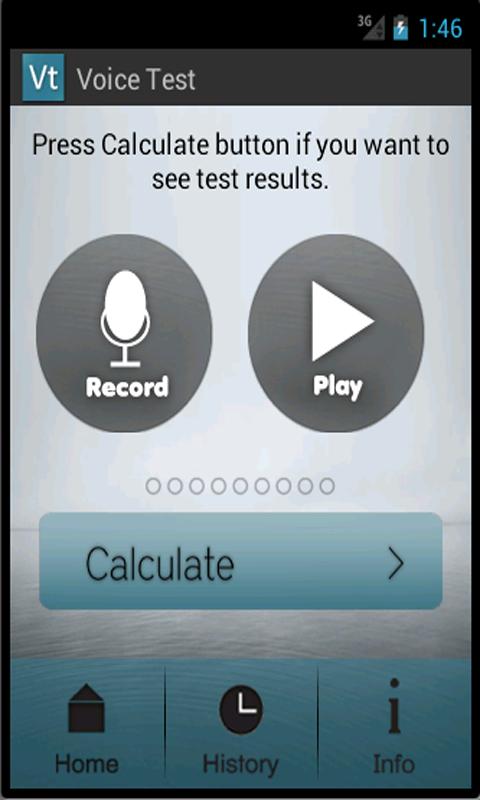 Voice Test Screen 2
