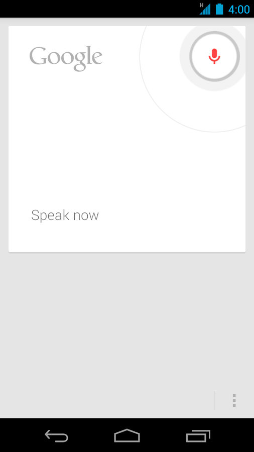 Google Search - screenshot