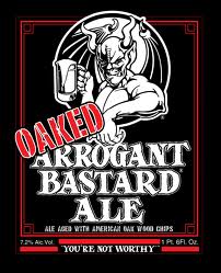 Logo of OAKED Arrogant Bastard Ale