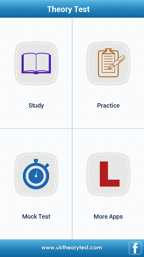 Android application UK Driving Theory Test screenshort