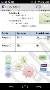 DirectOffice Mobile SDK Demo Screenshots 6