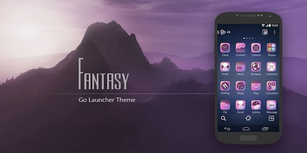 How to get Fantasy GO Launcher Theme v1.0 mod apk for pc