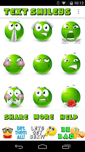 Green Smileys by Emoji World ™ Screen 2