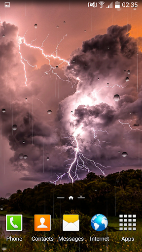 Thunderstorm Live Wallpaper