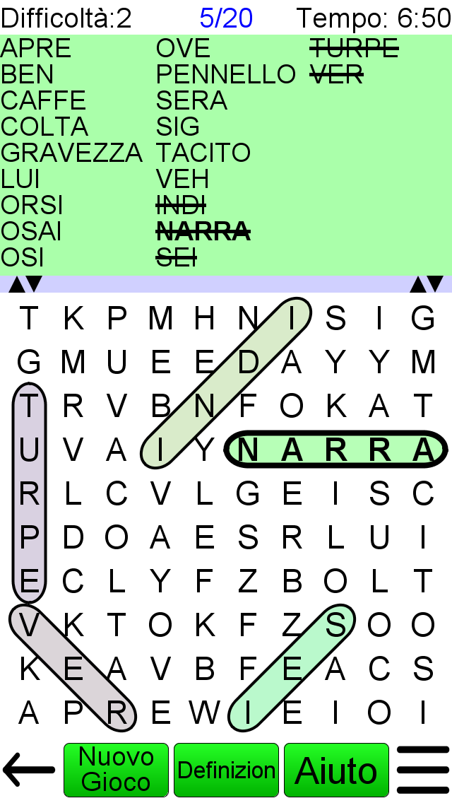 Android application Word Search Ultimate screenshort