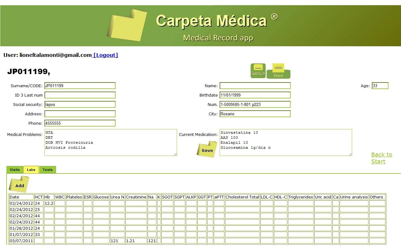 Carpeta Medica ® Android Apps on Google Play