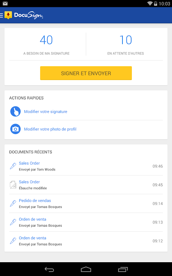 DocuSign – Applications Android sur Google Play