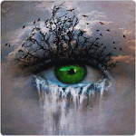 Crying Eye 3D Live Wallpaper Apk