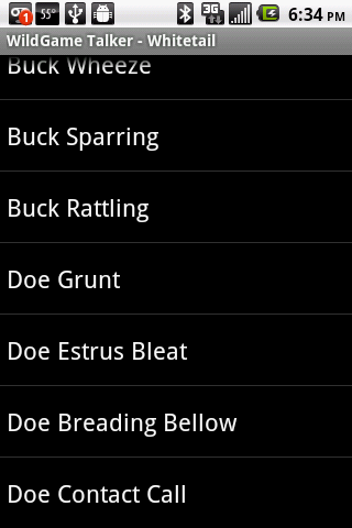 WildGame Talker - Whitetail Screen 3