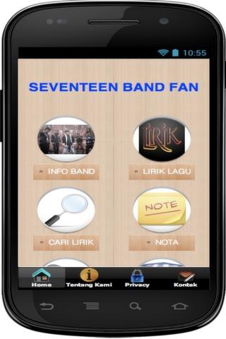 【免費娛樂App】SEVENTEEN BAND LIRIK LAGU-APP點子