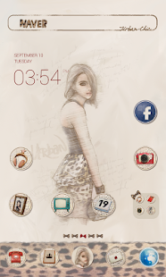 Leopard dodol launcher theme