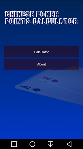 OFC Chinese Poker Calculator