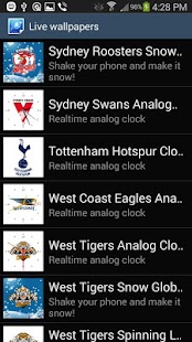 Sydney Roosters Snow Globe Screenshots 4