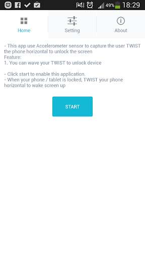 Twist To Unlock