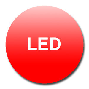 LED Text logo