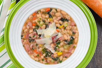 Tuscan Ham and Bean Soup