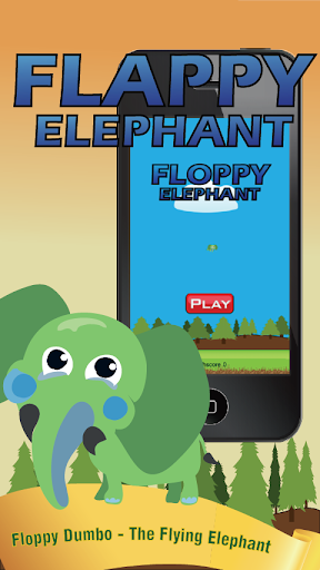 Floppy Dumbo Flying Elephant