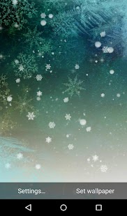 Snowflakes wallpaper Screenshots 4