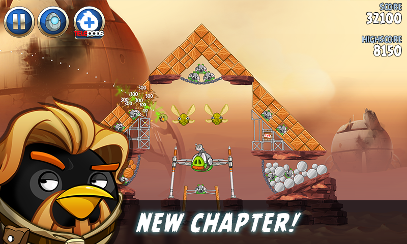    Angry Birds Star Wars II Free- screenshot  