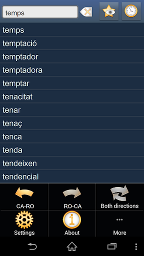 Catalan Romanian dictionary