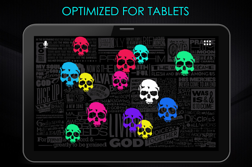 免費下載個人化APP|Neon Skulls Live Wallpaper app開箱文|APP開箱王