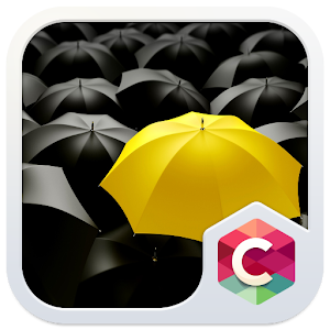 download Yellow Umbrella Theme apk
