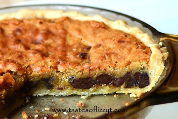 Chocolate Chip Pie with Potato Chips