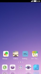 White Flower C Launcher Theme Screenshots 4