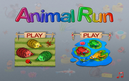 Animal Run: Free Toddler Games