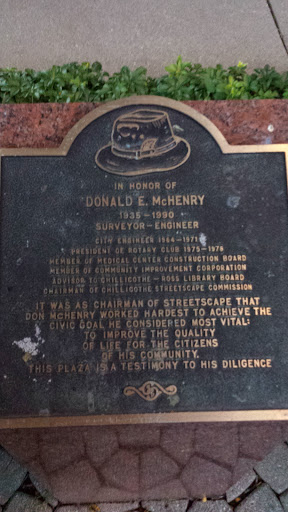 In Memory Of Donald E. McHenry