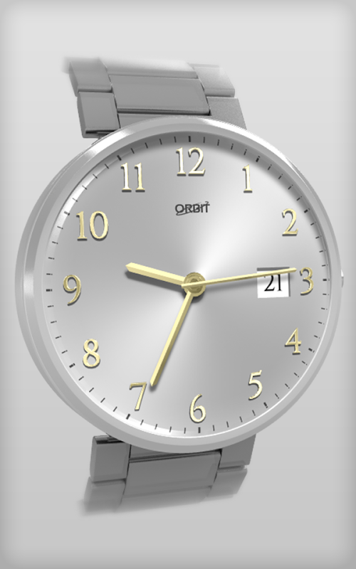 Android application Absolute 3D Watch Face screenshort