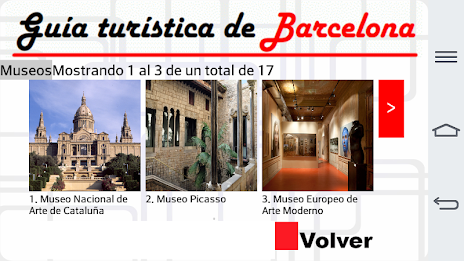 Barcelona tourist guide poster 7