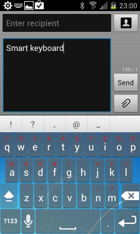 Wave Keyboard Skin Screen 2