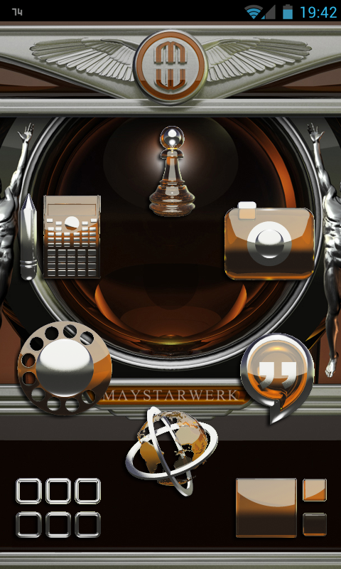 Smart Launcher theme Bernstein Screen 2