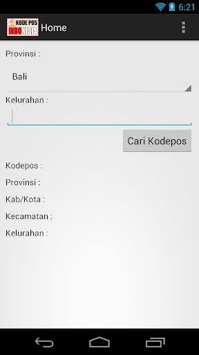 【免費工具App】Offline Kode Pos Indonesia-APP點子