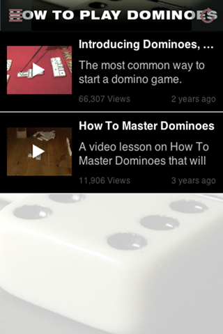 How To Play Dominoes Screen 1
