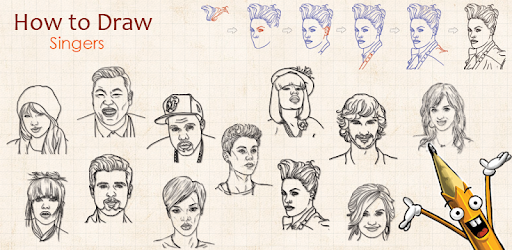 How to Draw: Famous Singers -  apk apps