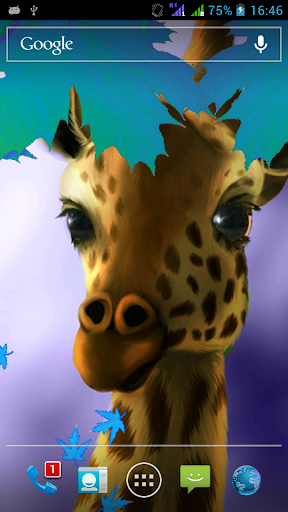 【免費個人化App】Giraffe HD Parallax LWP Pro-APP點子