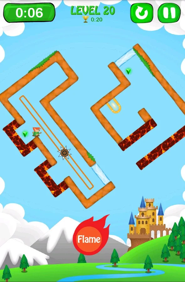 Skybender, Platform Game - screenshot
