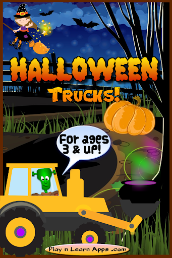 Toddler Halloween Truck Games