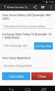 Lastest Khmer Income Tax Calculator APK