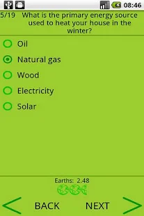 ecoFootprint - screenshot thumbnail