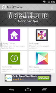 How to get Metal Theme 1.1 mod apk for bluestacks