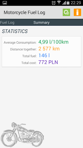 【免費交通運輸App】Fuel Log - Motorcycle-APP點子