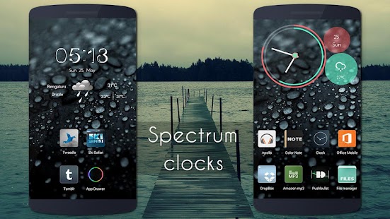 免費下載個人化APP|Spectrum Clocks -Zooper Widget app開箱文|APP開箱王