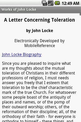 Works of John Locke Screen 2