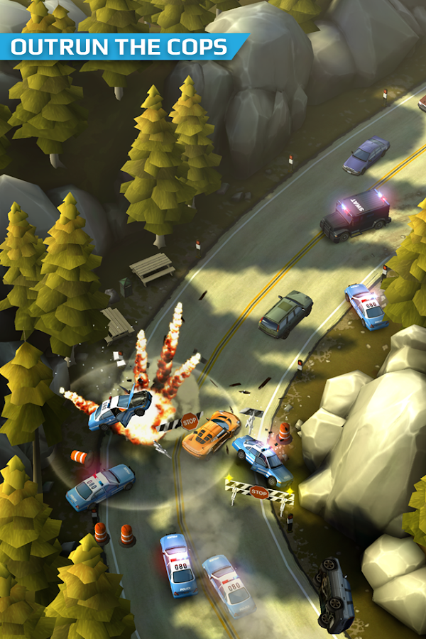  Smash Bandits Racing: captura de tela 