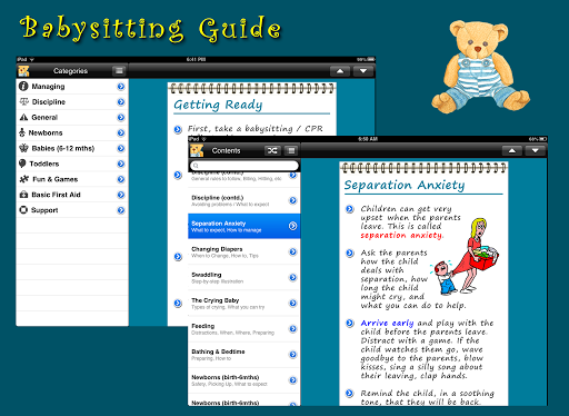 【免費書籍App】Babysitting Guide [HD]-APP點子