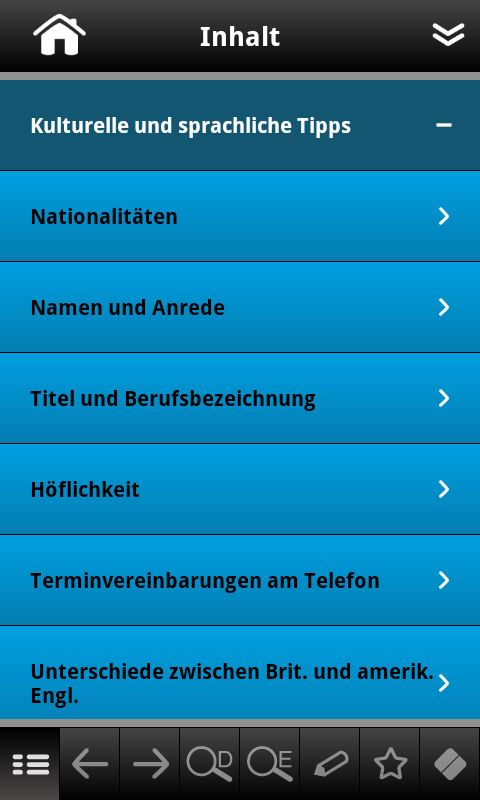 Medizinisches Englisch pocket Screen 2